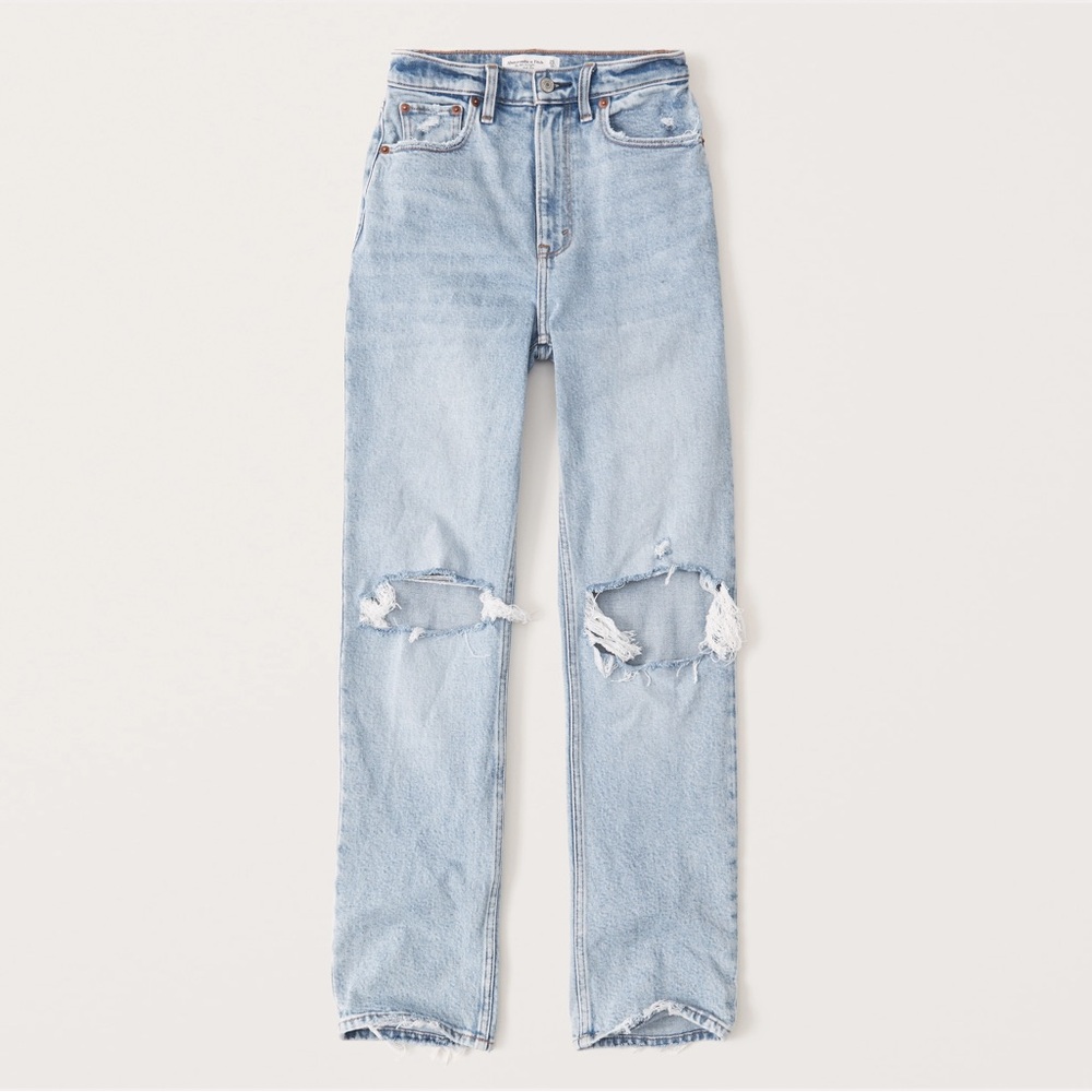 90s straight ultra high rise